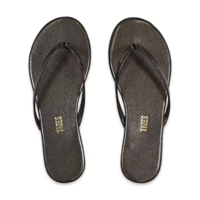 Tkees Tk-2023 Parmak Arası Platin Kadın Terlik 