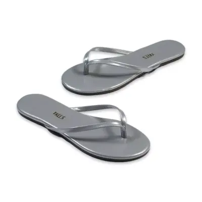 Tkees Tk-2023 Parmak Arası Gümüş Kadın Terlik - 2