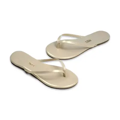 Tkees Tk-2023 Parmak Arası Altın Kadın Terlik - TKEES (1)