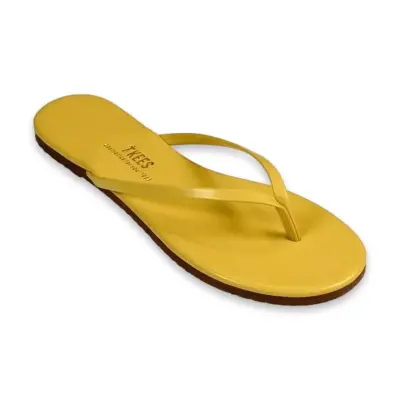 Tkees Tk-2023 Parmak Arası Sarı Kadın Terlik - 3