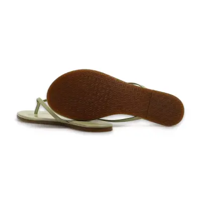 Tkees Tk-2023 Parmak Arası Haki Kadın Terlik - 5