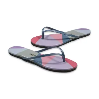 Tkees Tk-2023 Parmak Arası Çok Renkli Kadın Terlik - 2
