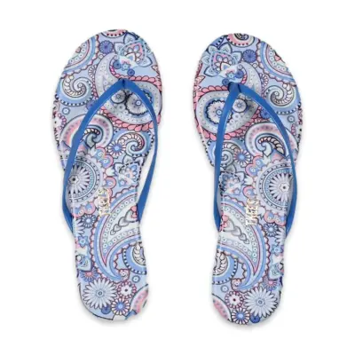 Tkees Tk-2023 Parmak Arası Mavi Kadın Terlik 