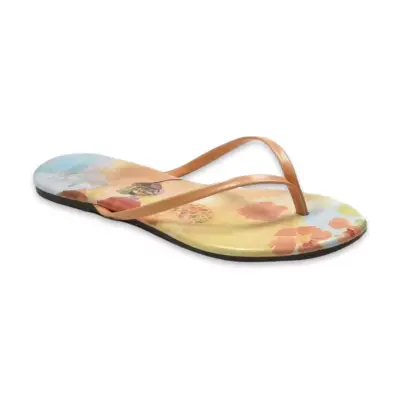 Tkees Tk-2023 Parmak Arası Sarı Kadın Terlik - 3