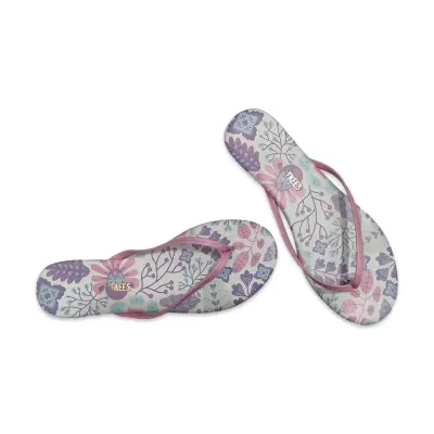 Tkees Tk-2023 Parmak Arası Pembe Kadın Terlik - TKEES (1)