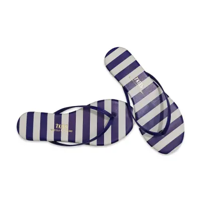 Tkees Tk-2023 Parmak Arası Mavi Kadın Terlik - 2