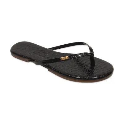 Tkees Tk-2250 Klasik Parmak Arası Siyah Kadın Terlik - 3