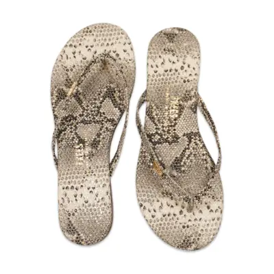 Tkees Tk-2256 Klasik Parmak Arası Gri Kadın Terlik - 1