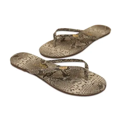 Tkees Tk-2256 Klasik Parmak Arası Gri Kadın Terlik - TKEES (1)