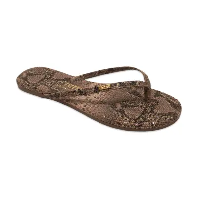 Tkees Tk-2256 Klasik Parmak Arası Kahverengi Kadın Terlik - 3