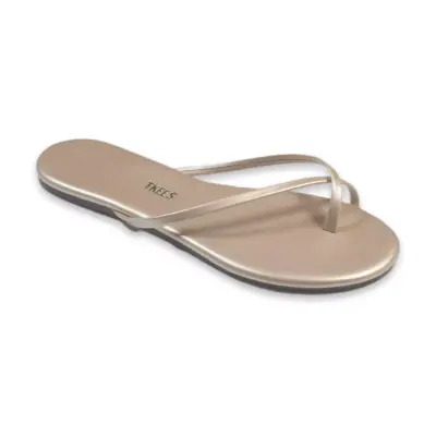 Tkees Tk-3001Z Parmak Arali Altın Kadın Terlik - 3