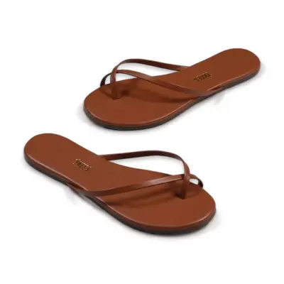 Tkees Tk-3001Z Parmak Arali Taba Kadın Terlik - 2