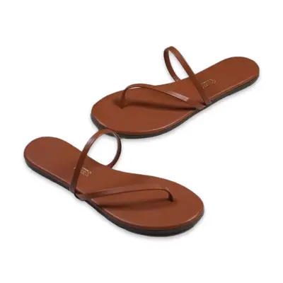Tkees Tk-4005 Tek Bant Parmak Arası Taba Kadın Terlik - TKEES (1)
