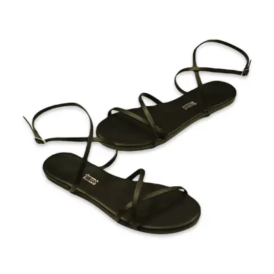 Tkees Tk-8006Z Haki Kadın Sandalet - TKEES (1)