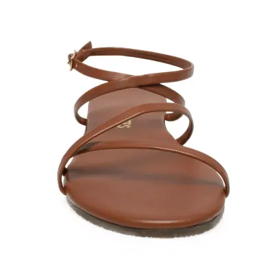 Tkees Tk-8006Z Taba Kadın Sandalet - 3