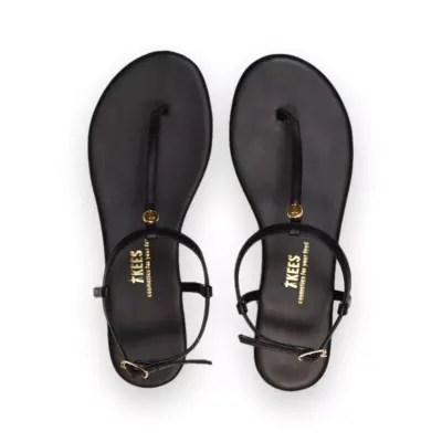 Tkees Tk-8014 Tokali Siyah Kadın Sandalet - 3