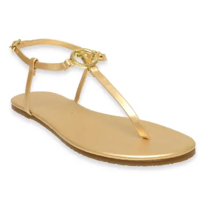 Tkees Tk-8021 Tokali Altın Kadın Sandalet 