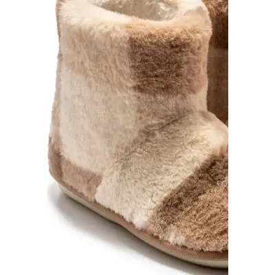 Twigy Aa0001 Z Tw Agata Ev Kahverengi Kadın Panduf - 3