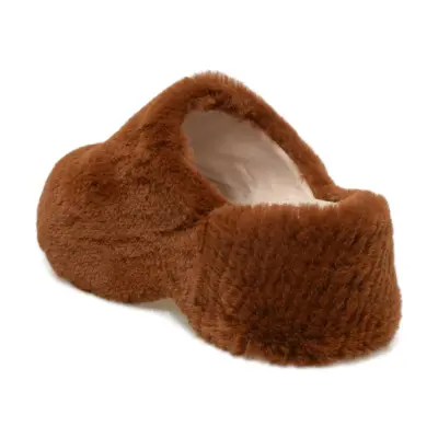 Twigy Aa0083A-Z Lilo Kahverengi Kadın Terlik - 4