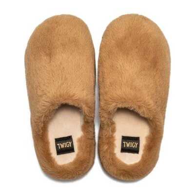 Twigy Aa0083A-Z Lilo Kahverengi Kadın Terlik - 4