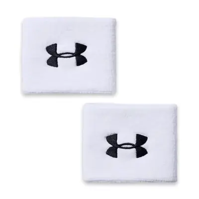 Under Armour 1276991 Ua Performance Wristbands Beyaz Unisex Spor Malzemeleri - 1