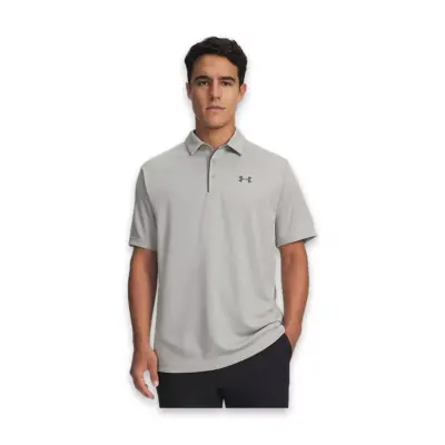 Under Armour 1290140 Tech Polo Gri Erkek T-Shirt 