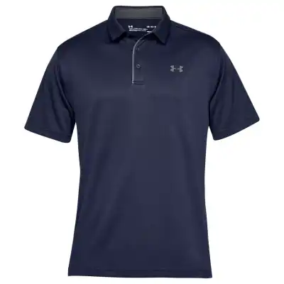 Under Armour 1290140 Tech Polo Lacivert Erkek T-Shirt - 3