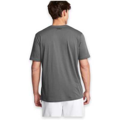 Under Armour 1326799 Sporstyle Left Chest Gri Erkek T-Shirt - Under Armour (1)
