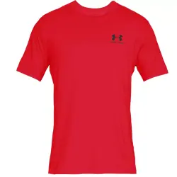Under Armour 1326799 Sporstyle Left Chest Kırmızı Erkek T-shirt - 3