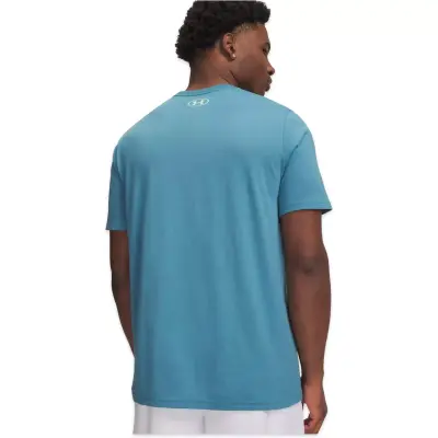 Under Armour 1329582 Team Issue Wordmark Mavi Erkek T-Shirt - Under Armour (1)