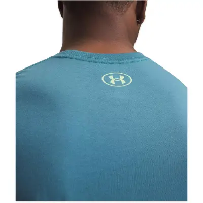 Under Armour 1329582 Team Issue Wordmark Mavi Erkek T-Shirt - 3