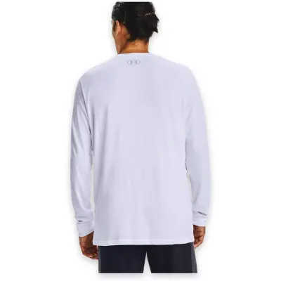 Under Armour 1329585 Sportstyle Leftchest Lst Beyaz Erkek T-Shirt - 2