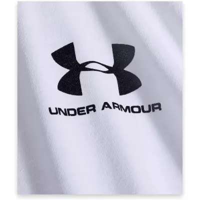 Under Armour 1329585 Sportstyle Leftchest Lst Beyaz Erkek T-Shirt - 4