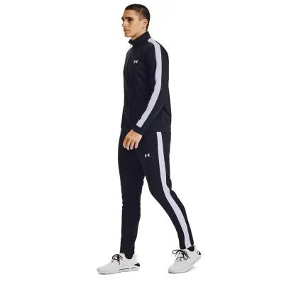 Under Armour 1357139 Knit Track Suit Siyah Erkek Eşofman Takımı - 2