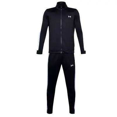 Under Armour 1357139 Knit Track Suit Siyah Erkek Eşofman Takımı - 3