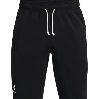 Under Armour 1361631 Ua Rival Terry Siyah Erkek Şort - 4