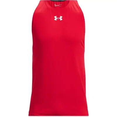 Under Armour 1361901 Ua Baseline Cotton Tank Kırmızı Erkek Atlet - 4