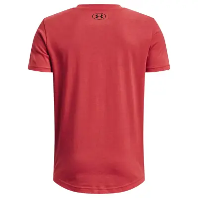 Under Armour 1363282 Ua Sport style Logo Kırmızı Çocuk T-Shirt - 2