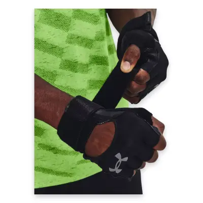 Under Armour 1369830 M's Weightlifting Gloves Siyah Erkek Eldiven - 3