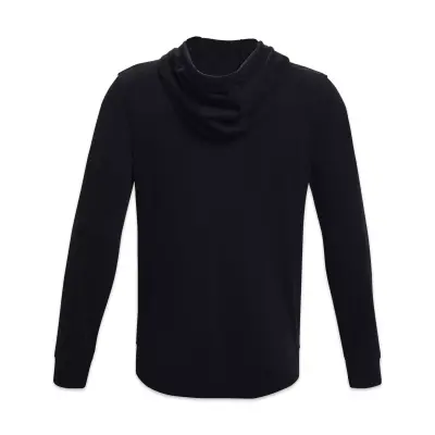 Under Armour 1370409 Ua Rival Terry Lc Fz Siyah Erkek Sweatshirt - 5