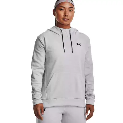 Under Armour 1373055 Armour Fleece Hoodie Gri Kadın Sweatshirt 