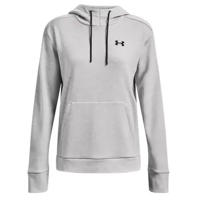 Under Armour 1373055 Armour Fleece Hoodie Gri Kadın Sweatshirt - 4