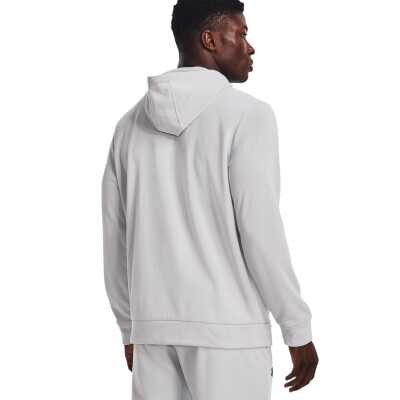Under Armour 1373353 Ua Armour Fleece Hoodie Gri Erkek Sweatshirt - Under Armour (1)
