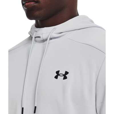 Under Armour 1373353 Ua Armour Fleece Hoodie Gri Erkek Sweatshirt - 3