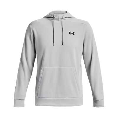 Under Armour 1373353 Ua Armour Fleece Hoodie Gri Erkek Sweatshirt - 4