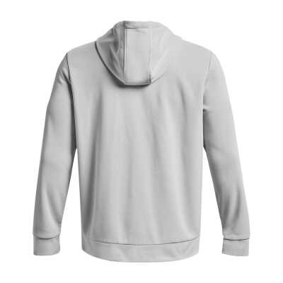 Under Armour 1373353 Ua Armour Fleece Hoodie Gri Erkek Sweatshirt - 5