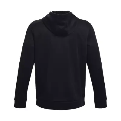 Under Armour 1373353 Armour Fleece Hoodie Siyah Erkek Sweatshirt - 5