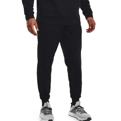 Under Armour 1373362 Ua Armour Fleece Siyah Erkek Eşofman Altı - 1
