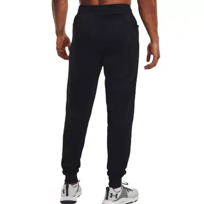 Under Armour 1373362 Ua Armour Fleece Siyah Erkek Eşofman Altı - 2