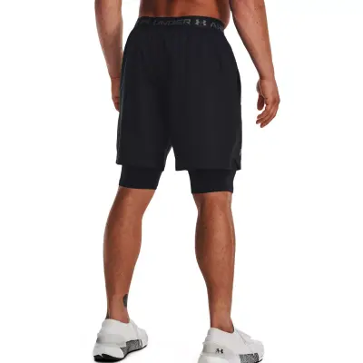 Under Armour 1373764 Ua Vanish 2İn1 Sts Şort Siyah Erkek Şort - 5